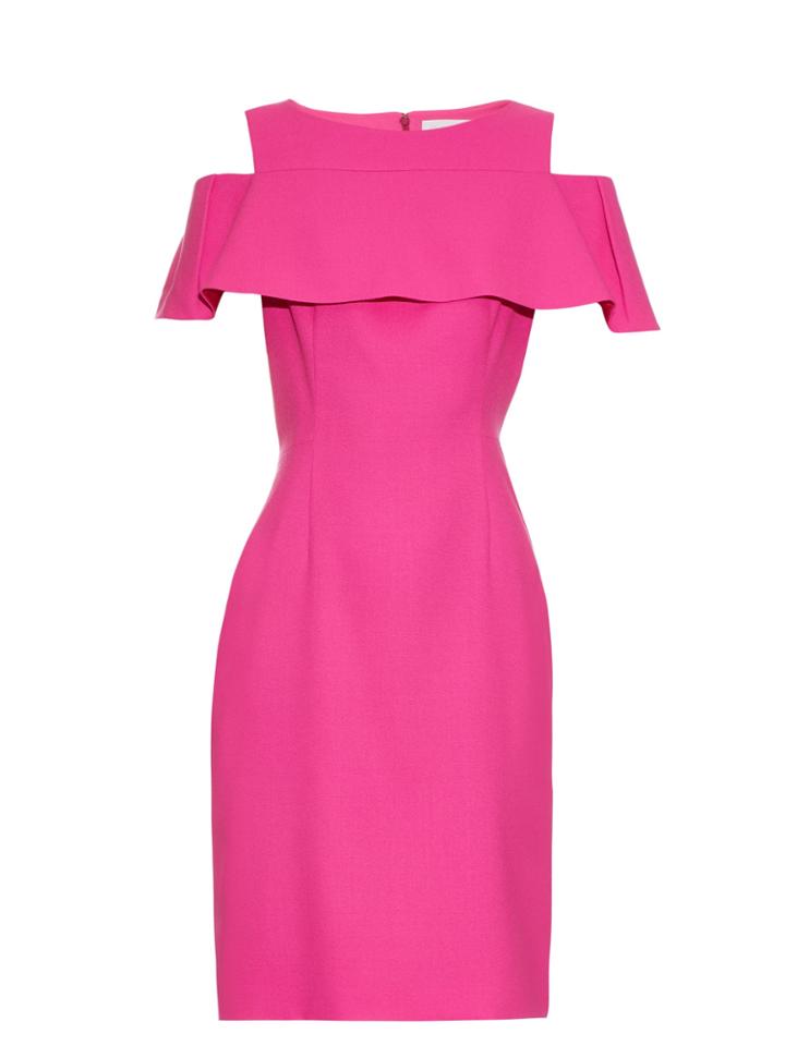 Osman Perfect 5 Sorida Wool-crepe Dress
