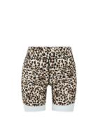 Matchesfashion.com The Upside - Water Leopard-print Stretch-jersey Shorts - Womens - Leopard