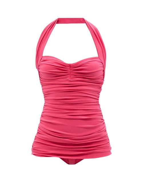 Norma Kamali - Bill Mio Swimsuit - Womens - Pink