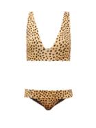 Matchesfashion.com Haight - Hilary Leopard Print Bikini - Womens - Leopard