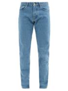 Matchesfashion.com Ami - Classic Fit Relaxed-leg Jeans - Mens - Blue