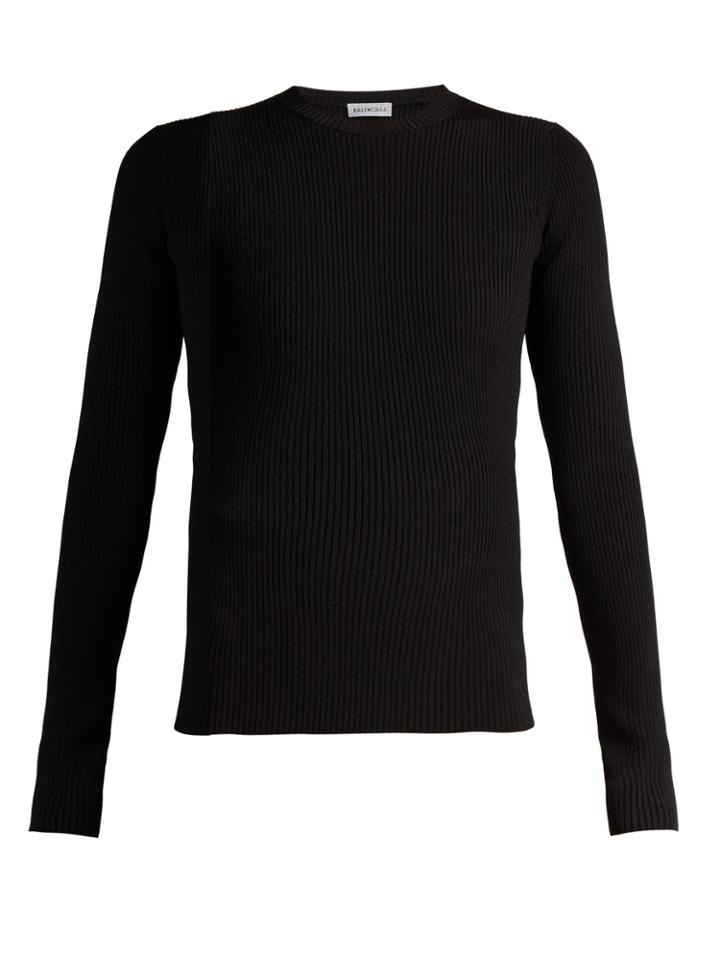 Balenciaga Ribbed-knit Top