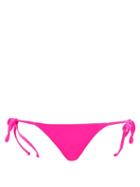 Matchesfashion.com Mara Hoffman - Lei Recycled-fibre Bikini Briefs - Womens - Pink