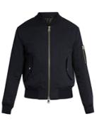 Ami Zip-through Cotton-blend Bomber Jacket