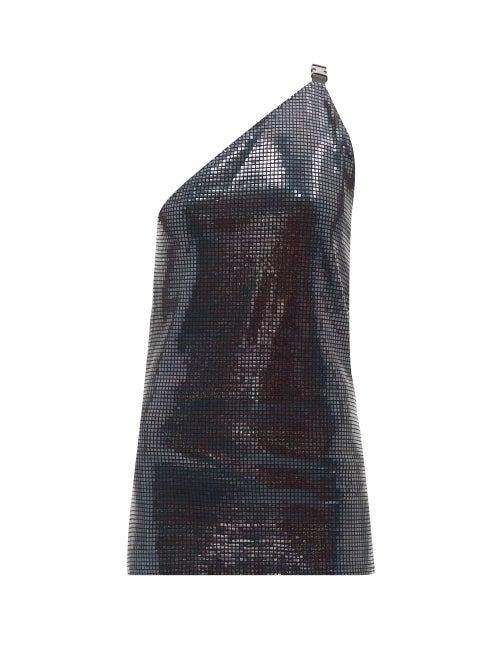 Dodo Bar Or - Vika Buckled Sequinned-jersey Top - Womens - Black