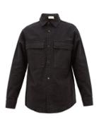 Matchesfashion.com Fear Of God - Oversized Cotton-corduroy Overshirt - Mens - Black