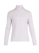 Matchesfashion.com Calvin Klein 205w39nyc - Roll Neck Cotton Blend Top - Mens - Grey