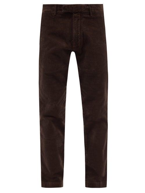 Polo Ralph Lauren - Slim-fit Cotton-blend Corduroy Chino Trousers - Mens - Brown