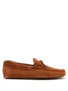 Matchesfashion.com Tod's - Gommino Suede Driving Shoes - Mens - Tan