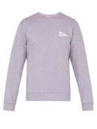 Matchesfashion.com A.p.c. - Rocky Logo Cotton Blend Sweatshirt - Mens - Purple