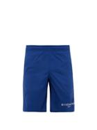 Matchesfashion.com Givenchy - Logo-print Technical Swim Shorts - Mens - Blue