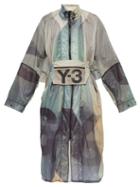Matchesfashion.com Y-3 - Technical Logo Print Poncho Jacket - Mens - Multi
