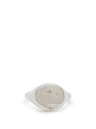 Matchesfashion.com Pearls Before Swine - Distressed Sterling Silver Signet Ring - Mens - Silver