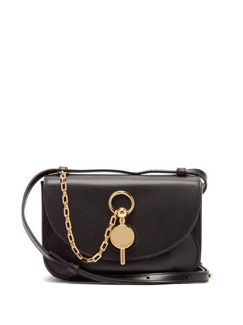 Matchesfashion.com Jw Anderson - Nano Keyts Leather Cross Body Bag - Womens - Black