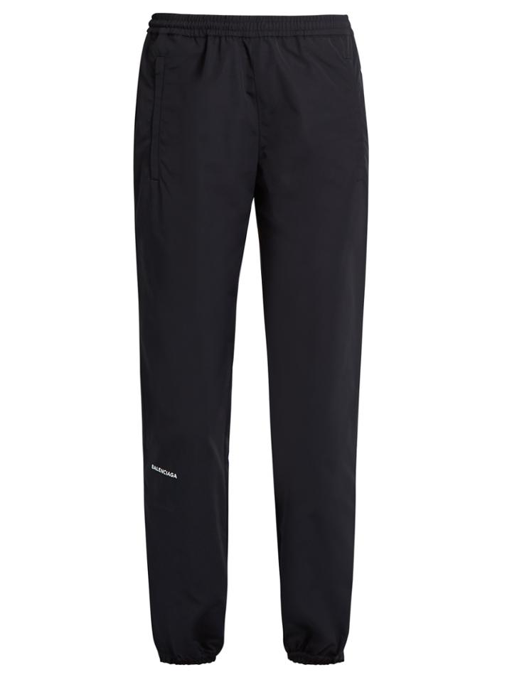 Balenciaga Logo-embroidered Lightweight Track Pants