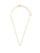 Matchesfashion.com All Blues - Polished Gold Plated String Necklace - Mens - Gold