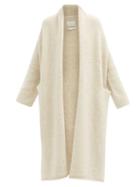 Matchesfashion.com Lauren Manoogian - Longline Alpaca-blend Cardigan - Womens - Light Beige