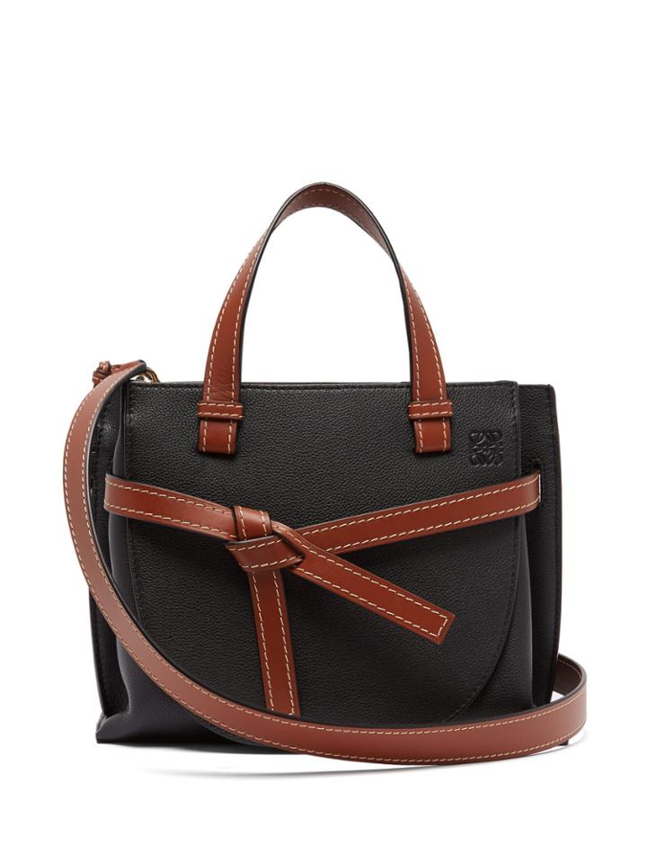 Loewe Gate Grained-leather Cross-body Bag