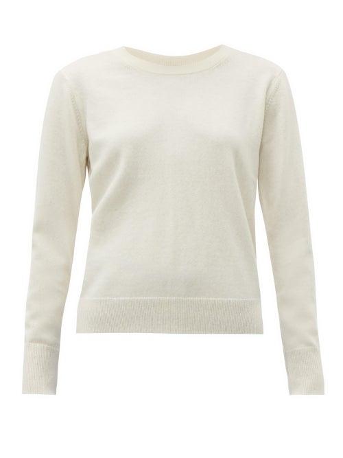 Matchesfashion.com Altuzarra - Fillmore Braided Cashmere Sweater - Womens - Ivory