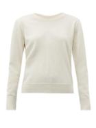 Matchesfashion.com Altuzarra - Fillmore Braided Cashmere Sweater - Womens - Ivory
