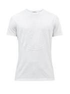 Moncler - Logo-appliqu Cotton-jersey T-shirt - Mens - White