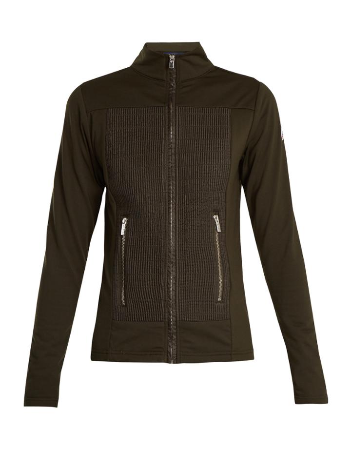 Fusalp Anna Water-repellent Smocked Performance Jacket
