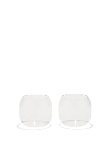 R+d.lab - Set Of Two Valasca Glasses - Mens - Clear