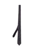 Title Of Work Mesh-overlay Silk Tie