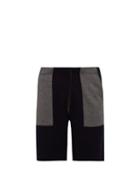 Matchesfashion.com Falke Ess - Patch Pocket Terry Shorts - Mens - Navy Multi