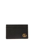 Gucci - Gg-plaque Leather Cardholder - Mens - Black