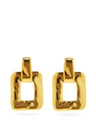 Matchesfashion.com Saint Laurent - Hoop-drop Clip Earrings - Womens - Gold