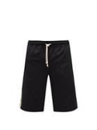 Gucci - Gg-logo Jersey Shorts - Mens - Black