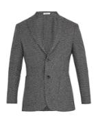 Boglioli Notch-lapel Wool, Cotton And Cashmere-blend Blazer
