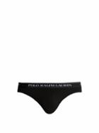 Matchesfashion.com Polo Ralph Lauren - Set Of Three Stretch Cotton Briefs - Mens - Black