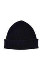 Matchesfashion.com Paul Smith - Cashmere And Merino Wool Blend Beanie Hat - Mens - Navy