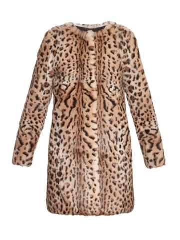 A.p.c. Doll Leopard-print Fur Coat
