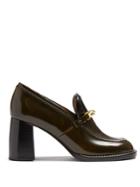 Joseph Block-heel Leather Loafers