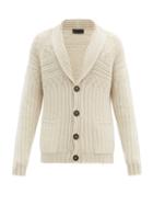 Matchesfashion.com Iris Von Arnim - Callisto Shawl-collar Cashmere Cardigan - Mens - Beige