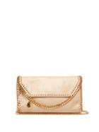 Matchesfashion.com Stella Mccartney - Falabella Mini Faux Suede Cross Body Bag - Womens - Cream