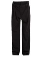 Y/project Layered-waistband Wool-blend Trousers