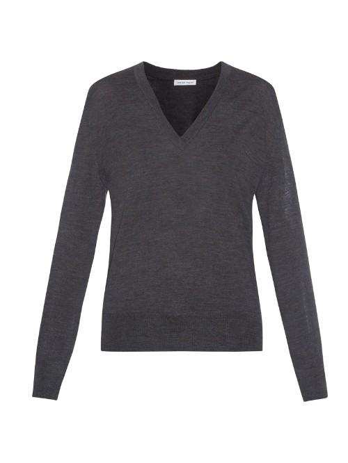 Tomas Maier V-neck Wool Sweater
