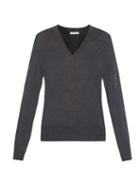 Tomas Maier V-neck Wool Sweater