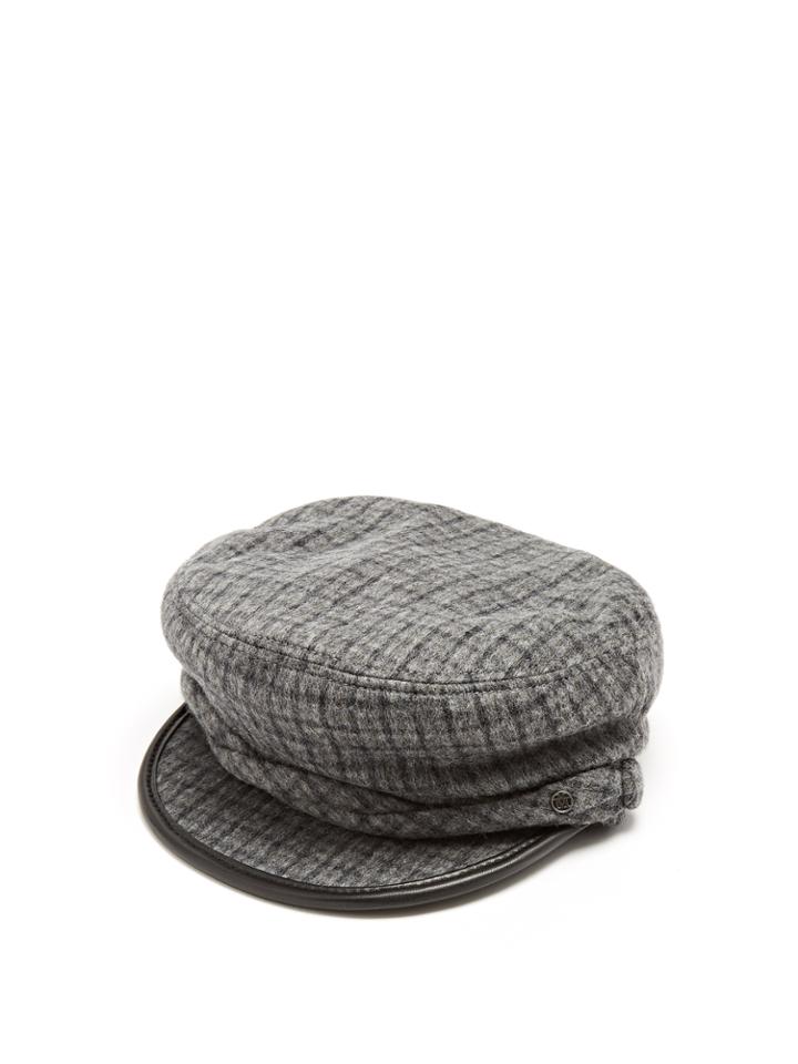 Maison Michel New Abby Wool-blend Cap
