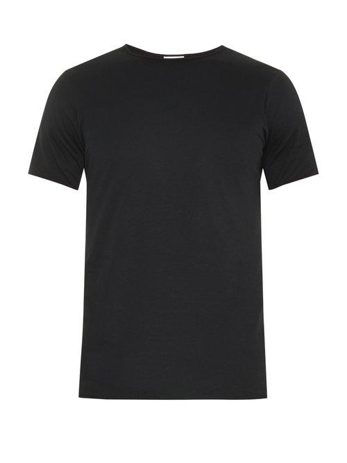 Matchesfashion.com The White Briefs - Earth Cotton T Shirt - Mens - Black