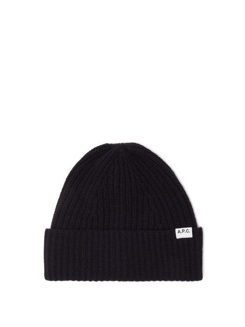 Matchesfashion.com A.p.c. - Sam Wool Beanie Hat - Mens - Dark Navy