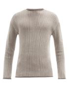 Matchesfashion.com Sease - Ketch Reversible Ribbed Cotton Sweater - Mens - Beige