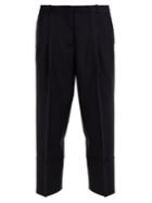 Jil Sander Edgar Pleated High-rise Wool Trousers