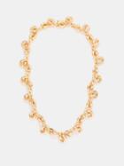 Bottega Veneta - Loop 18kt Gold-vermeil Necklace - Womens - Gold