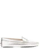 Tod's Gommini Embossed-leather Loafers