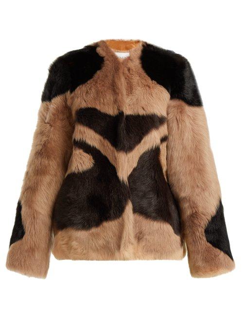 Matchesfashion.com Raey - 1970s Tiger Shearling Coat - Womens - Brown